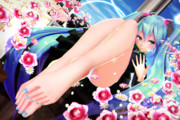 【TdaSchool!!】ミクお姉さんのスベスベなおみあしさん♡