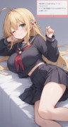 横転JKなマキさん！