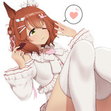 バレンタインチョコ食べマーちゃん