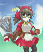 ポム衣装ポニにゃん