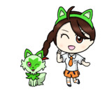 アオイとニャオハ