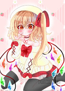 肩出し黒ニーハイニットフランちゃん