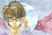 眼鏡男子 ニコニコ静画 イラスト