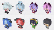 【ヒメミコ】32dotVOXEL_キャラクター追加のお知らせ【アルビィ】