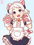 わんどろ猫耳ﾒｲﾄﾞのﾅﾂｸﾞﾓﾁｬﾝｱｯｱｯ…