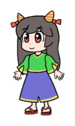 595 ぴちゅーん日白残無【東方Project 立ち絵素材 PNG】