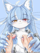 おまねこくんの手大きいね…