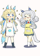 バレンタインなユニちゃんとミラ子