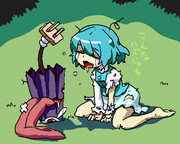 完全敗北した小傘