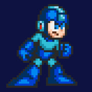 ドット絵「ロックマン改EB56」NP ロックマン7風