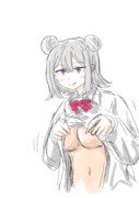 ↑