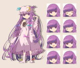パチュリー・ノーレッジ　立ち絵素材V2