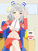 腹見せヒシミラクル