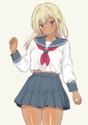 セーラー服ギャル崎さん