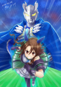 キングヘイローとウルトラマンゼロ
