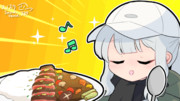 カレー食べハレちゃん