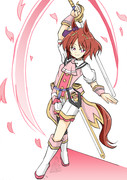 桜花繚乱(小剣技)