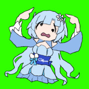 【うにょGIF】考え中？なWhiteCULさん