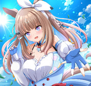 勝利に愛された、澄んだ瞳