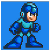 ドット絵「ロックマン改TWO-C7」 RM7 SBW ロックマン7風