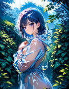 雨の日に出没するお姉さん