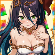 「この衣装思ってたのよりも布地が少ないような…///」