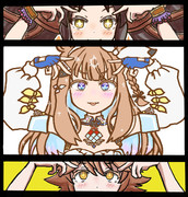 しいたけ三姉妹