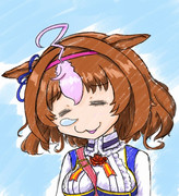 立ったまま居眠りするドトウ