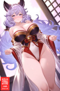 厄払いと称してエッチな誘惑をする巫女みこサテュロスちゃん