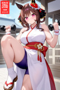 筋肉は全てを解決するパワー型巫女みこジェンティルドンナさん