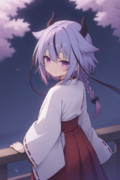 巫女の日なので巫女ミコトくんちゃん！