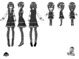 花隈千冬三面図