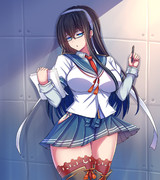 物憂げな大淀さん