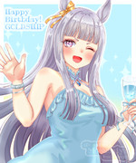 ゴールドシップ誕生日絵☆2025