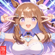 星野アイっぽいポーズのアーモンドアイちゃん