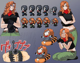 モジャクロ第101回で使った立ち絵など