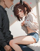 きりたんのお腹を見せてもらう