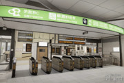 JR小山駅の改札口