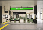 JR小山駅の新幹線乗り換え口