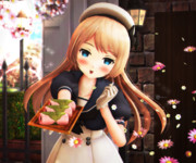 【今日のジャヴィちゃん】春のキセツの おみやげ…♡
