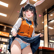 ウサギの女の子「メイベルちゃん」