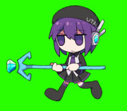 【うにょGIF】デフォ子（Noita仕様）