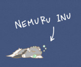 眠るいぬ