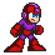 ドット絵「ロックマンRM7CMNS」 YRMP ロックマン7風