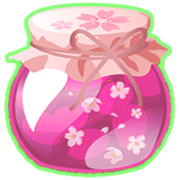 春のジャム瓶