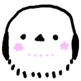 桜ほっぺのシマエナガ