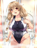 峯雲ちゃんが背中を流しに来てくれた