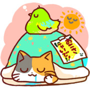 春眠暁を覚えにゃあ