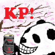 お花見乾杯パンダ