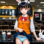 ウサギの女の子「メイベルちゃん」